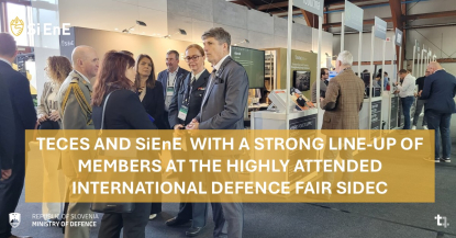 TECES and SiEnE  with a strong line-up of members at the highly attended international defence fair SIDEC