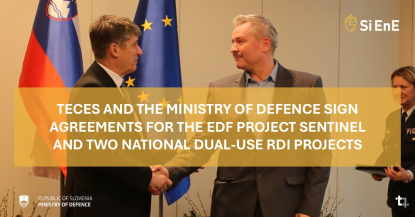 TECES and the Ministry of Defence Sign Agreements for the Strategic EDF Project SENTINEL and Two National Dual-Use RDI Projects